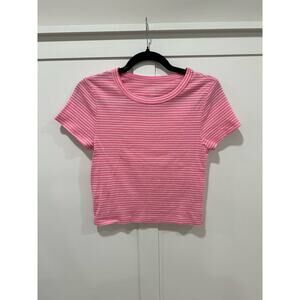 American Eagle Cropped Short Sleeve Tshirt